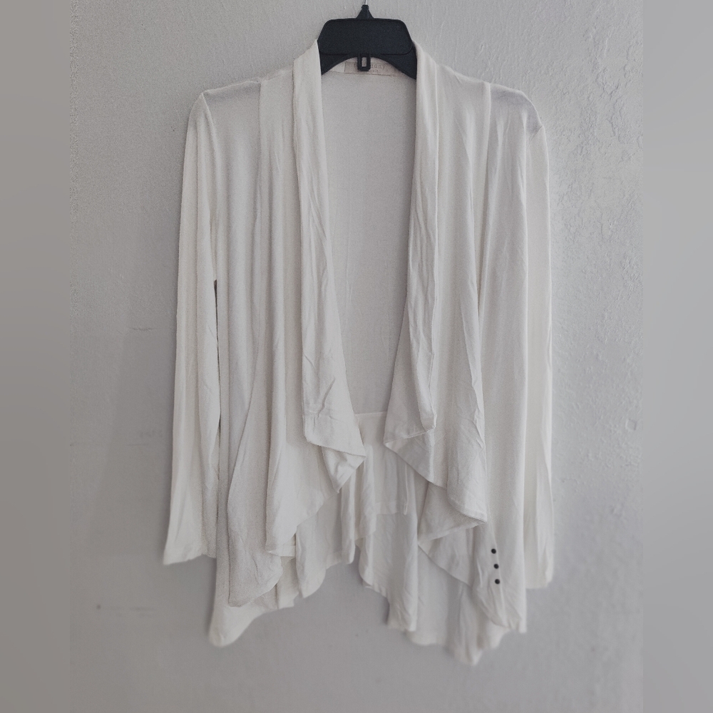Elegant Cream Women's Cardigan